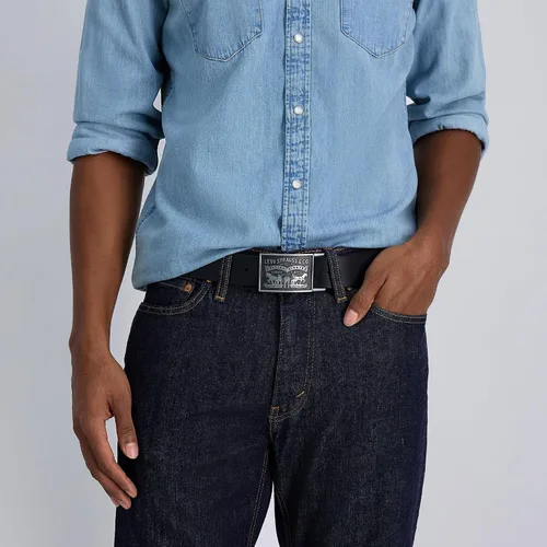 Miniatura 5 de Levi's Men's Everyday Jean Belt with Removable Plaque Buckle