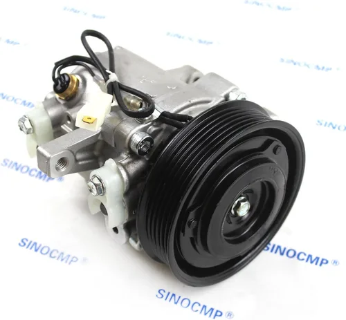 Miniatura 5 de Compresor de A/C 3P999-00620 SVO7E 6PK 12V, compresor de CA para tractor Kubota M135GX M126GXDTC M7, reemplazo 3P99900620 para M4N M6 M7 Series