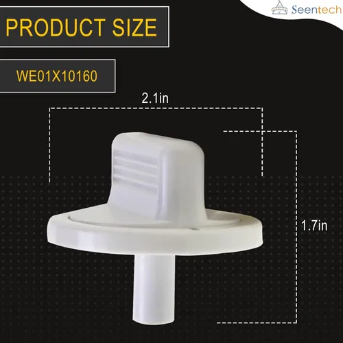 Miniatura 6 de WE01X10160 - Pomo temporizador para secadora de Seentech – Ajuste exacto para lavadoras, secadoras – Reemplaza: AP3207448, 943810, WE01X10160