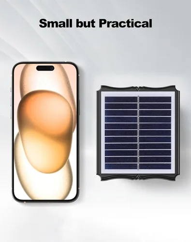 Miniatura 8 de Luces solares de pared para exteriores, 6500 K, 3000 K, paquete de 4 luces de pared de 1500 mAh alimentadas por energía solar, IP65 para exteriores