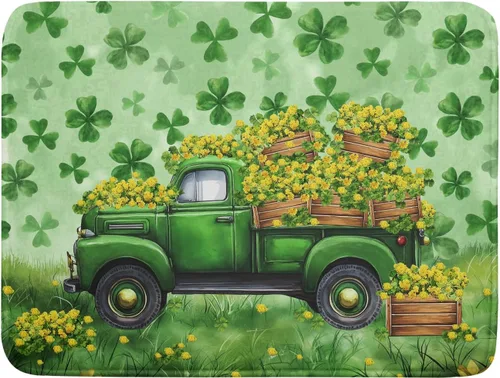 Miniatura 10 de Alfombrilla de secado de platos para encimera de cocina pequeña absorbente de café de otoño Alfombrilla de secado de microfibra de bosque de otoño