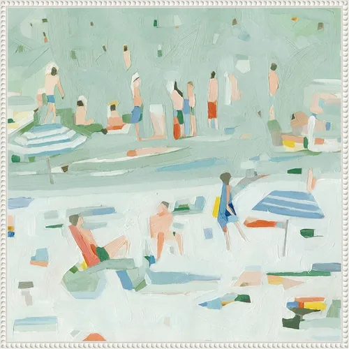 Miniatura 16 de Amanti Art Lienzo enmarcado para pared, 16 x 16 pulgadas, confeti de verano II por Emma Scarvey, lienzo enmarcado para pared, obras de arte