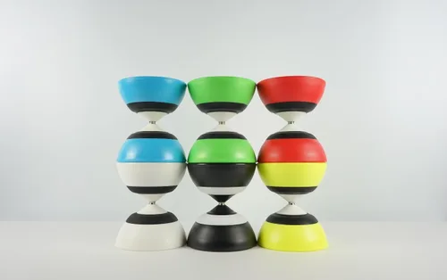 Miniatura 7 de SUNDIA Serie EVO - Diábolo profesional de eje fijo para trucos especiales y control preciso, alto rendimiento para todos los trucos y niveles