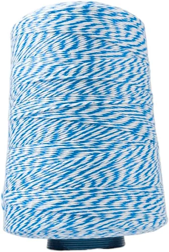 Miniatura 11 de Regency Wraps Cono de cordel Bakers, negro/blanco