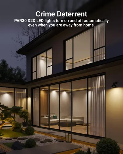 Miniatura 4 de Sunco - Paquete de 4 bombillas LED PAR30 del anochecer al amanecer, 850 lúmenes, 11 W, 4000 K blanco frío, no regulable, E26, bombilla de inundación