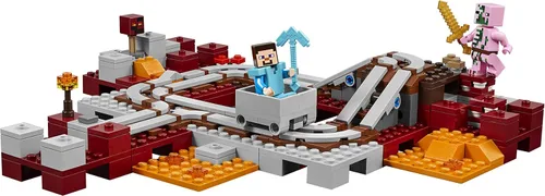 Miniatura 7 de LEGO Minecraft El Ferrocarril del Nether 21130