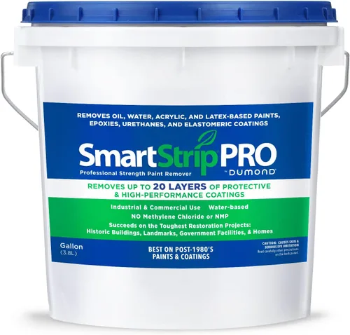Smart Strip PRO - Removedor de pintura, tiras de fórmula de fuerza profesional de hasta 20 capas de pinturas a base de aceite, látex y acrílico,