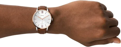 Miniatura 4 de Fossil Juego de regalo de reloj de acero inoxidable para él y ella