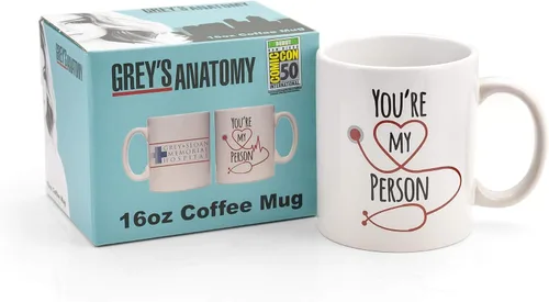 Miniatura 4 de Surreal Entertainment Greys Anatomy You're My Person Taza de café de cerámica Taza coleccionable de celebración de la amistad Capacidad para 16