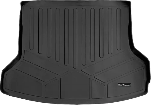 Miniatura 11 de SMARTLINER Juego de alfombrillas de primera fila para todo tipo de clima, compatibles con Genesis GV70 2022-2025