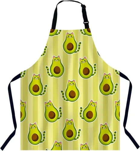 Miniatura 21 de Delantal de chef con patrón geométrico azteca, delantal de cocina y horneado para hombres y mujeres, delantal de cocina, delantal de carnicería