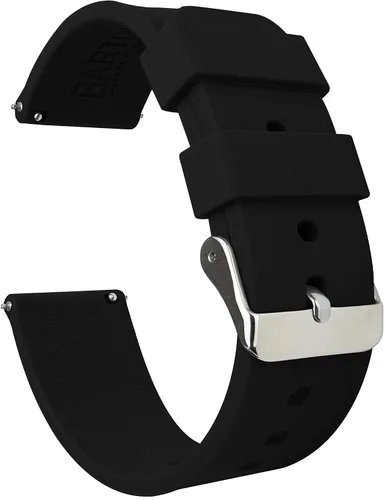 BARTON Watch Bands - Correas para reloj de silicona suave y de liberación rápida, disponibles en diferentes colores y anchos, 58, 4564, 2532, 5564 y