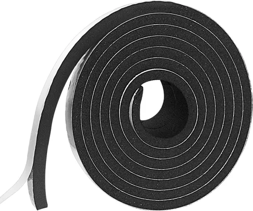Miniatura 36 de Tira de Sellado Meteorológico para Puertas, Tira de Sellado para Puertas y Ventanas, 1 Pulgada x 1/8 Pulgada x 33 Pies, Cinta de Aislamiento