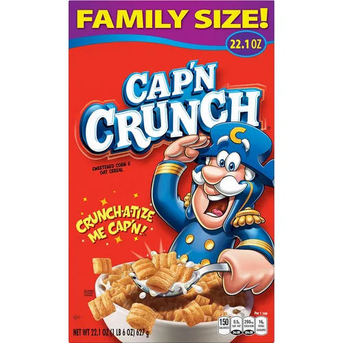 Miniatura 4 de Cap'n Crunch Cereal, Original, caja de 22.1 onzas