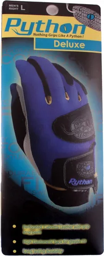 Miniatura 3 de Python Deluxe - Guante de raquetball/pickleball para mano derecha e izquierda, para hombres, mujeres, jóvenes, cuero Cabretta perforado