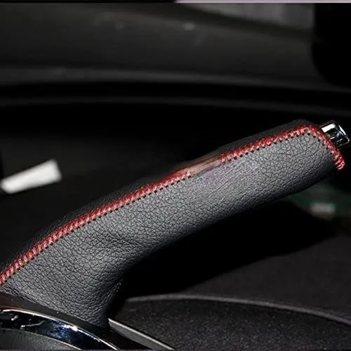 Miniatura 3 de Autobro Funda de cuero para freno de mano SsangYong Korando