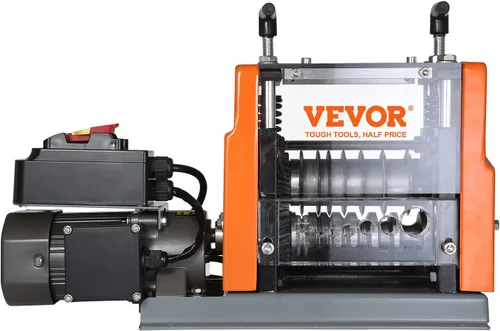 Miniatura 11 de VEVOR Máquina Peladora de Cables Eléctrica, Máquina Peladora de Cables Automática de 0.06''-0.98'', 60 W, Pelacables con Referencia de Profundidad