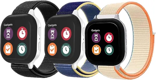 Miniatura 16 de Sport Loop Band Compatible with Apple Watch Band 49mm 46mm 45mm 44mm 42mm 41mm 40mm 38mm Nylon Women Men Stretchy Braided Replacement Wristband for