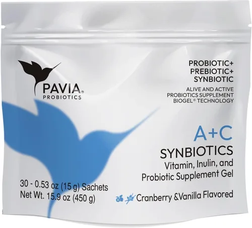 Miniatura 6 de Pavia Bio-Gel de probióticos vivos con colágeno Probióticos y prebióticos con antioxidantes Apoyo digestivo 1 mil millones de cultivos vivos