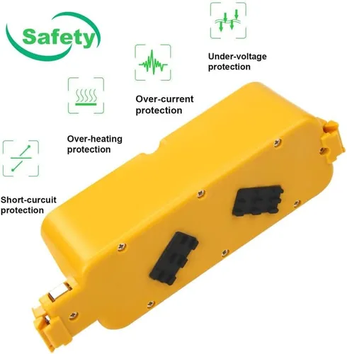 Miniatura 4 de Batería de repuesto Ni-MH de 14.4V 4000mAh para Irobot-Roomba 400 serie Roomba 400 405 410 415 416 418 4000 4100 4105 4110 4130 4150 4170 4188