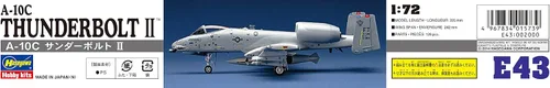 Miniatura 9 de Hasegawa Kit modelo Thunderbolt II a escala 1:72 A-10C