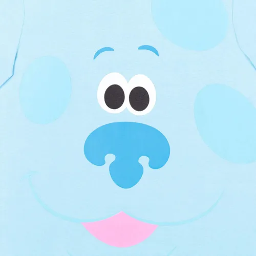 Miniatura 3 de Nickelodeon Blue e's Clues - Camiseta de manga corta y pantalones cortos de malla para niños