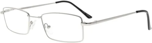 Miniatura 9 de Eyekepper Anteojos de lectura con bisagras de resorte con puente de titanio de memoria flexible para hombres y mujeres (negro, +0.50)