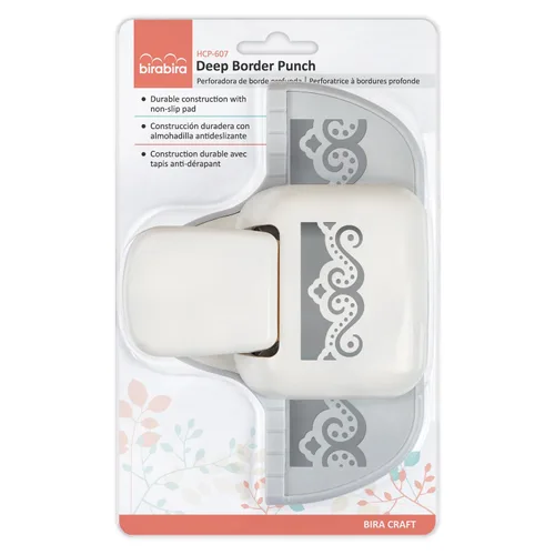 Miniatura 3 de Bira Craft Deep Edger Border Craft Punch para álbumes de recortes (Dots and Flourish)