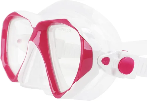 Miniatura 4 de Gafas de natación para niños, máscara de buceo para jóvenes, antifugas, antivaho, cubierta de nariz, máscara de buceo de visión amplia transparente
