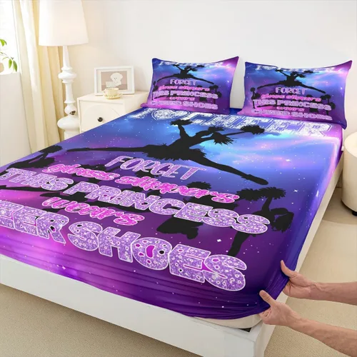 Miniatura 25 de Juego de sábanas bajeras para juegos tamaño individual, juego de ropa de cama con grafiti Lightning Strike para niños, adolescentes, decoración