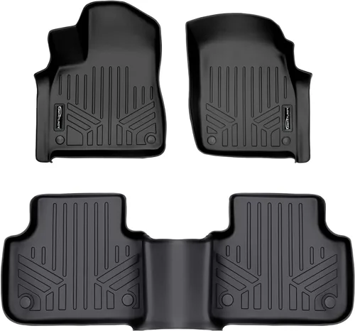 Miniatura 8 de MAXLINER Juego de alfombrillas de piso y forros de primera fila para Audi A4 / S4 Sedan / A4 Allroad 2017-2025