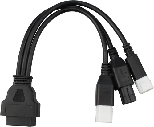 Miniatura 2 de Cable de diagnóstico OBD2 apto para Yamaha Kline Euro5 16 pines a 3Pin 4Pin 6Pin OBD2 3 en 1 adaptador de diagnóstico, OBD2 a OBD1 6/4/3 pin
