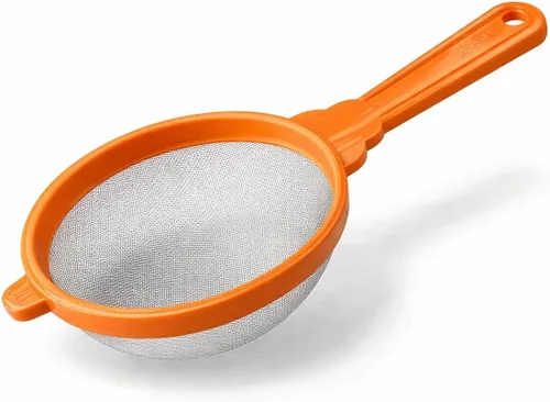 Miniatura 5 de Coladores de plástico para té y café, multicolor (juego de 4), el color puede variar (juego de 4 coladores de té)
