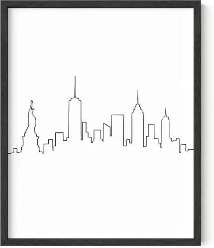 Miniatura 36 de HAUS AND HUES París - Póster de pared para dormitorio (sin marco, 16 x 20 pulgadas)
