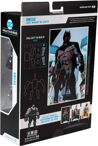 Miniatura 11 de McFarlane Toys - DC Build-A 7 figuras Wave 3 - Último caballero en la tierra - Batman