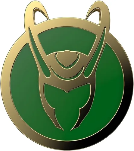 Miniatura 5 de PopSockets - Agarre para teléfono con soporte expandible, agarre adhesivo, Marvel Classics - Esmalte Marvel Loki Esmalte Loki