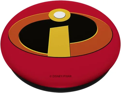 Miniatura 2 de Disney Pixar Incredibles Classic Logo Rojo - PopSockets Grip and Stand for Phones and Tablets