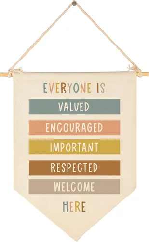 Miniatura 8 de Cartel de pared para aula, regalo para profesores, letrero de sala de lectura, texto en inglés "It's A Beautiful Day for Learning", lienzo