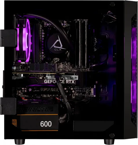 Miniatura 2 de CLX Set Gaming Desktop - Procesador AMD Ryzen 7 7700X 4.5GHz de 8 núcleos refrigerado por líquido, memoria DDR5 de 32 GB, gráficos GeForce RTX 4060