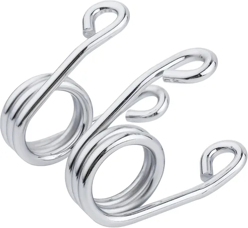 Miniatura 2 de TCT-MOTORPARTS 2 "Chrome Scissor Torsion Solo Seat Springs para Harley Motocicleta Sportster XL Chopper Bobber Custom