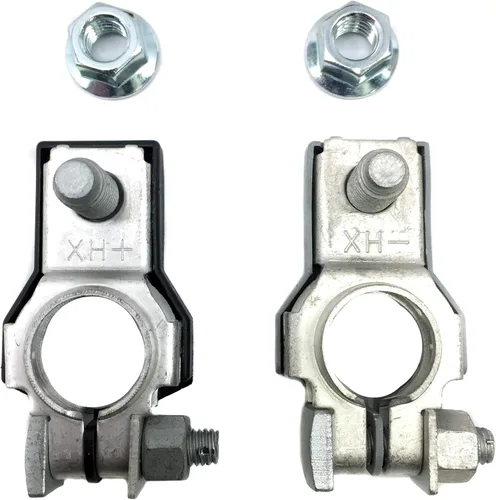 Miniatura 2 de TERMINAL DE BATERÍA CONJUNTO POSITIVO Y NEGATIVO OEM Abrazadera de conector de cable para automóvil + - Poste superior