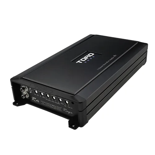 Miniatura 8 de Toro Audio R4F 1000 vatios RMS / 2500 W MAX Monoblock Amplificador de coche Amplificador de subwoofer clase D de puente completo, potencia