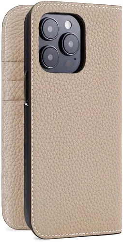 Miniatura 8 de BONAVENTURA Funda para smartphone Diary [iPhone15 Pro, negro x Etoupe] BODTR15P-BKET