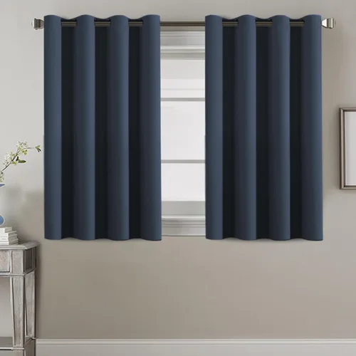 Miniatura 148 de H.VERSAILTEX - Cortinas blackout con aislamiento térmico y ojales en la parte superior, para patios, puertas correderas y división de habitaciones