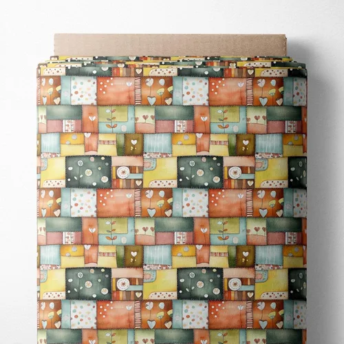 Miniatura 61 de Paquete de tela de algodón de color sólido, 50 cuadrados precortados (8 x 8 x 8 pulgadas), 100% algodón, 120 GSM, fabricado en Türkiye