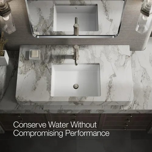 Miniatura 12 de Kohler 27000-4-BN Occasion - Grifo para lavabo de baño con una sola manija, 1.2 gpm, níquel cepillado vibrante Vibrant Brushed Nickel