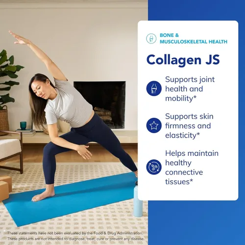 Miniatura 3 de Pure Encapsulations Collagen JS - Salud de la piel y las articulaciones* - 1,000 mg de colágeno BioCell hidrolizado - Sin gluten y sin OGM - 60