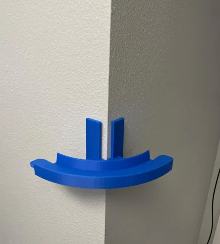 Miniatura 5 de Riel de montaje en pared de esquina compatible con Hot Wheels Giro de 90 grados con adhesivo extraíble para montaje en pared Fabricado