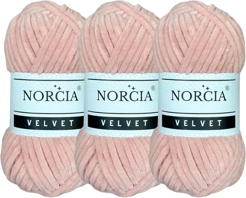 Miniatura 21 de Hilo de terciopelo suave para ganchillo súper voluminoso para manta de bebé de 3.53 oz (74.3 yardas) para tejer hilo amigurumi para tejer ganchillo