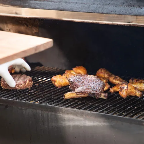 Miniatura 8 de Bear Mountain - Pellets de madera natural para ahumador, parrilla y barbacoa, 20 libras, mezquite